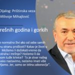 Breme grešnih godina i gorkih istina