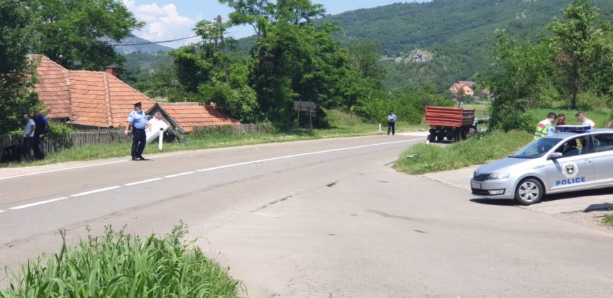 Saobraćajna nezgoda u Le&scaron;ku