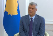 Tači: Ako 27. juna ne bude postignut sporazum Kosovo i Srbija će biti gubitnici Kosovski predsednik Hašim Tači