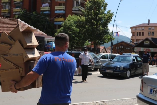 Kosovska Mitrovica, dan posle novih mera/30. 06.