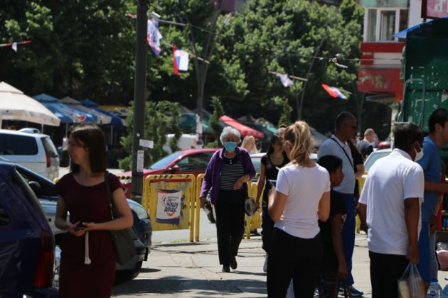 Kosovska Mitrovica, dan posle novih mera/30. 06.