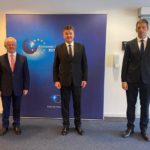Međunarodna krizna grupa: EU da ne ograničava dijalog Kosova i Srbije Sastanak u Briselu, Lajčak. Đurić i Hiseni