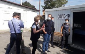 Medicinski ekspertski tim iz Instituta „Robert Koh“ u poseti kovid bolnici u Lapljem Selu