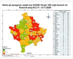 Ažurirana mapa po zonama
