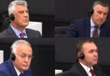 Odložena presuda bivšim liderima OVK u Hagu za 20. jul Tači veselji krasnići i Seljimi