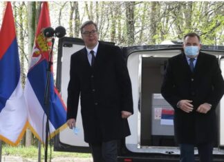 Milorad Dodik i Vučić