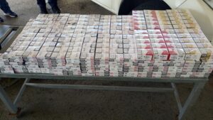 Cigarete izvadjene ispod tapacirunga kombija