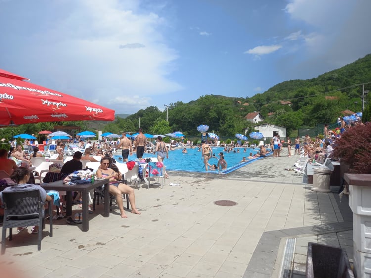 Banjska rajska banja bazen