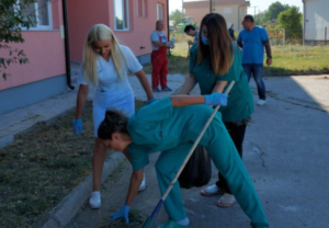 Uređivanje zdravstvenih ustanova na KiM akcija čišćenje