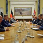 Stefanović sa državnim sekretarom Ministarstva odbrane Nemačke