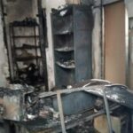 Svecla: Vehicle registration center in ZP set on fire, an „explosive device“ thrown in the Zvecan centre