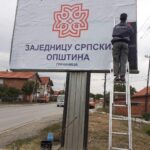 Petković: KP privela trojicu Srba koji su lepili bilbord „Dobrodošli u ZSO“; N1: Saslušana samo jedna osoba