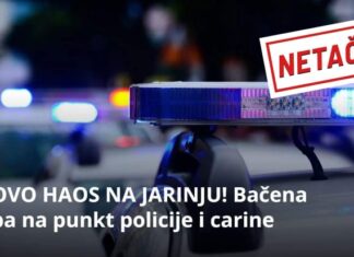 Kako je metak (možda zalutali) postao bomba, granata, projektil, napad i haos