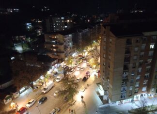 Kosovska Mitrovica Sever noć