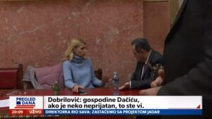 Jasmina Dobrilović i Ivica Dačić
