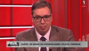Vučić prva