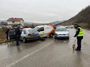 saobraćajna nesreća Priština Podujevo