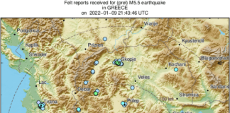 Zemljotres Grča S makedonija