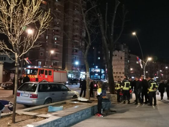 Vatrogasci manji požar mitrovica