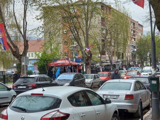 ulica Knjaza Milo&scaron;a Kosovska Mitrovica