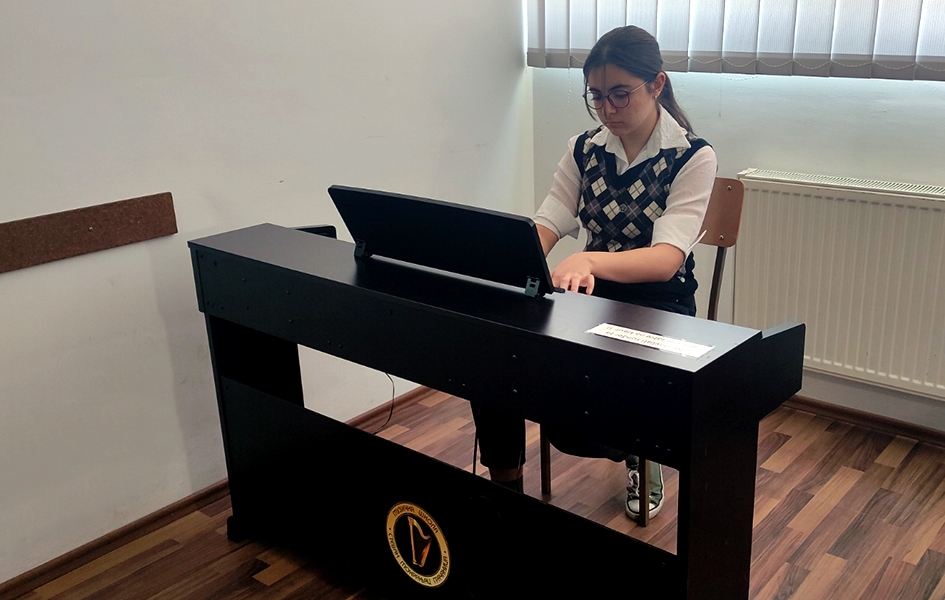 Milena Dimitrijević učenica muzičke škole Stevan Mokranjac