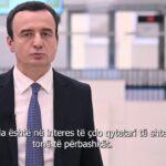 Kurti u video poruci Srbima: Registracioni centri spremni za zamenu ilegalnih tablica, neće biti carinjenja, ovo je veliki ustupak