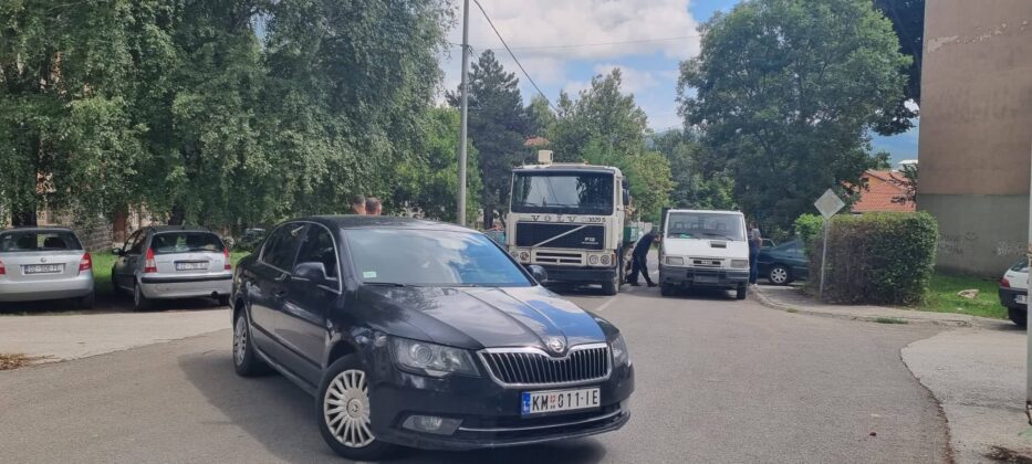 Protest policija Sud