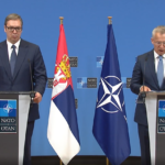 Stoltenberg: Spremni da uvećamo prisustvo na Severu ukoliko bude potrebno; Vučić: Sprečiti eskalacije; Srbiji ne trebaju strane baze Vučić Stoltenberg