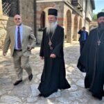 Hovenijer još jednom u poseti manastiru Gračanica, razgovarao sa vladikom Teodosijem