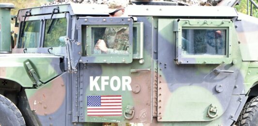 KFOR Amerikanci SAD vojnici hameri Leposavić