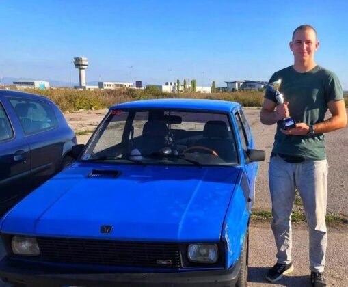 Autoslalom prvenstvo Kosova Milan Simonović