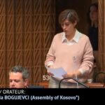 Bogujevci u prvom obraćanju kosovske delegacije u SE: Slava Ukrajini!