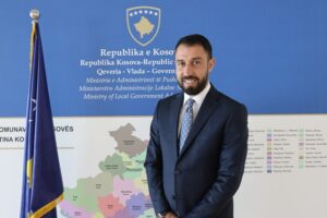 Ministar administracije lokalne samouprave (MALS), Eljbert Krasnići