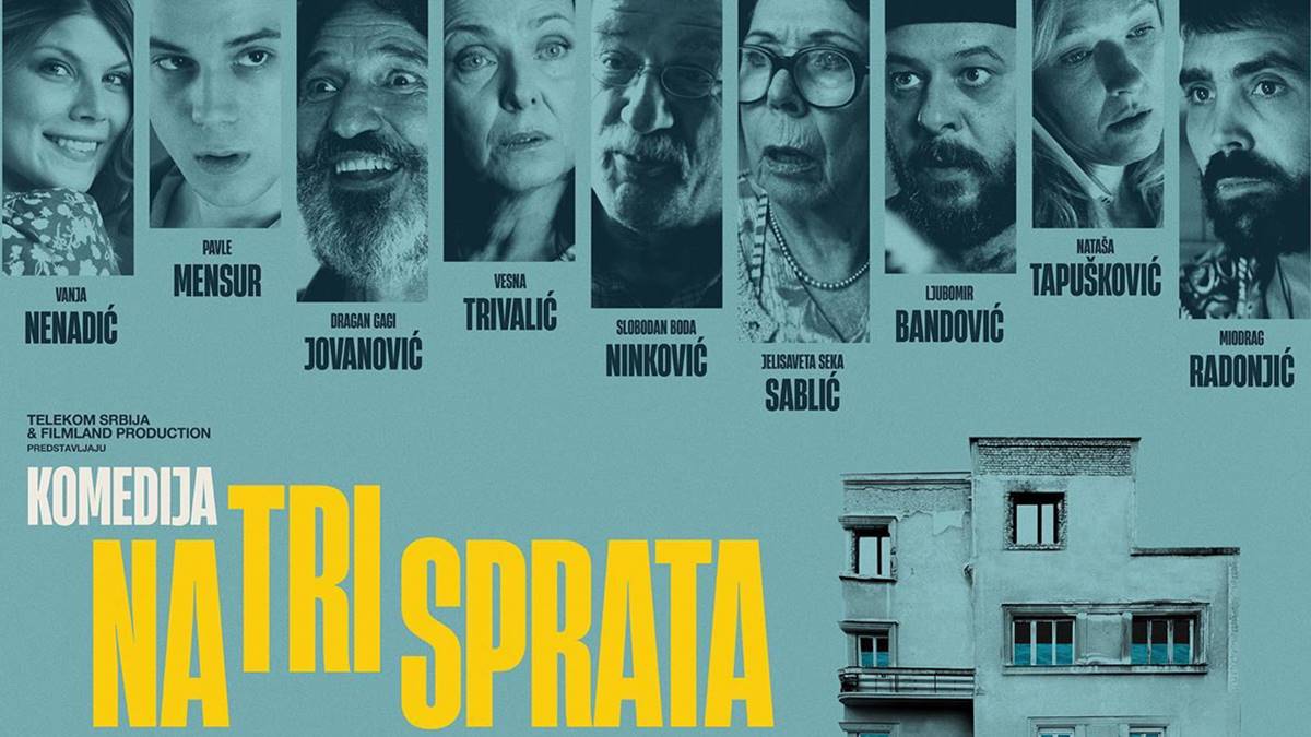 Komedija na tri sprata, film