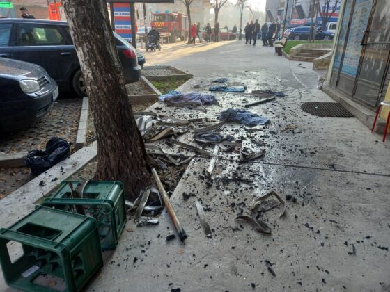 Požar stan mitrovica