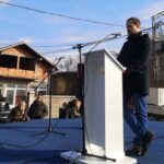 Jakšić sa protesta Srpske liste na barikadi: Zla vremena naterala orla da zimuje među kokoškama