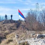 KP officers spotted at the Zvecan fortress policija Mali Zvečan