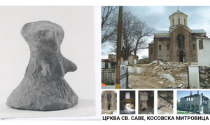 Crkva Svetog save hram južna mitrovica artefakt