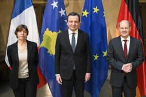 Aljbin Kurti Olaf Šolc ministarka spoljnih poslova Francuske