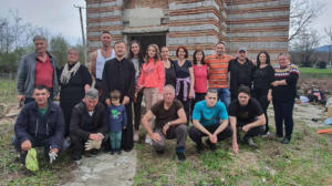  Čišćenje crkve svetog Ilije u selu Smać
