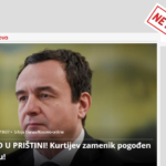 Kada tabloid od gađanja tortom koja promašuje, dođe do napada u kojem je Bisljimi „pogođen u glavu“ netačno srbija danas