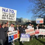 Održan „opštenarodni protest“ u Hagu u znak podrške bivšim vođama „OVK“