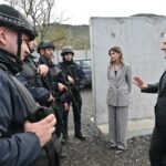 Svećlja i Hadžiju posetili specijalce na Bistričkom mostu