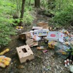 Draganac: Nepoznate osobe bacile smeće u potok i kraj puta ka manastiru – 2 puta za 24 sata Smeće Draganac Manastir