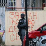 Violence Ensues As Special Police Forcibly Enter Municipal Buildings Zvečan opština upad u institucije