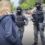 Fon Kramon prizor ispred opštine Zvečan ocenila zastrašujućim