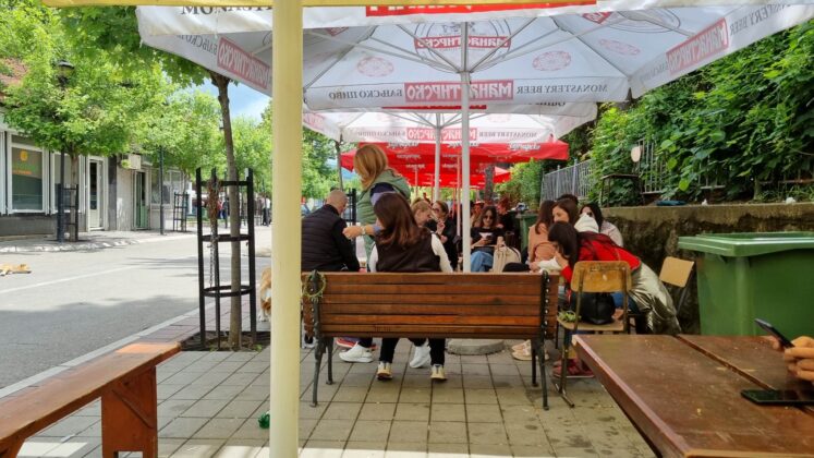 Zvečan Protest 10 dan krize