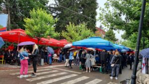 Zvečan Protest 18. dan krize