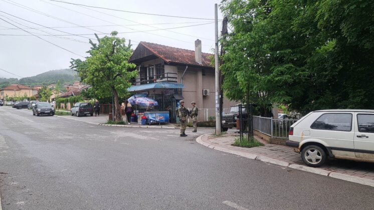 Zvečan Protest kfor