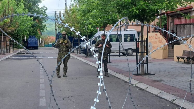 Zvečan Protest kfor